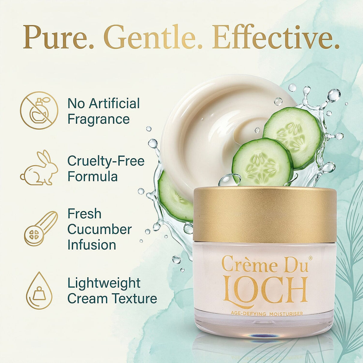 CrÃ¨me du Loch Age-Defying Christmas Gift Set â€“ Moisturiser, Serum and Eye Cream 221280987 3
