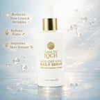 Crème du Loch Christmas Age Defying Gift Set - Daily Moisturiser 50ml, Daily Serum 50ml & Daily Eye Concentrate 30ml