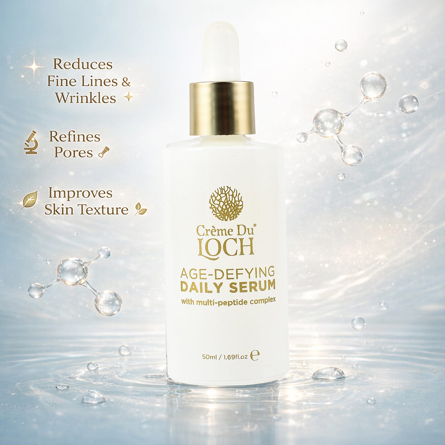 CrÃ¨me du Loch Age-Defying Christmas Gift Set â€“ Moisturiser, Serum and Eye Cream 221280987 6