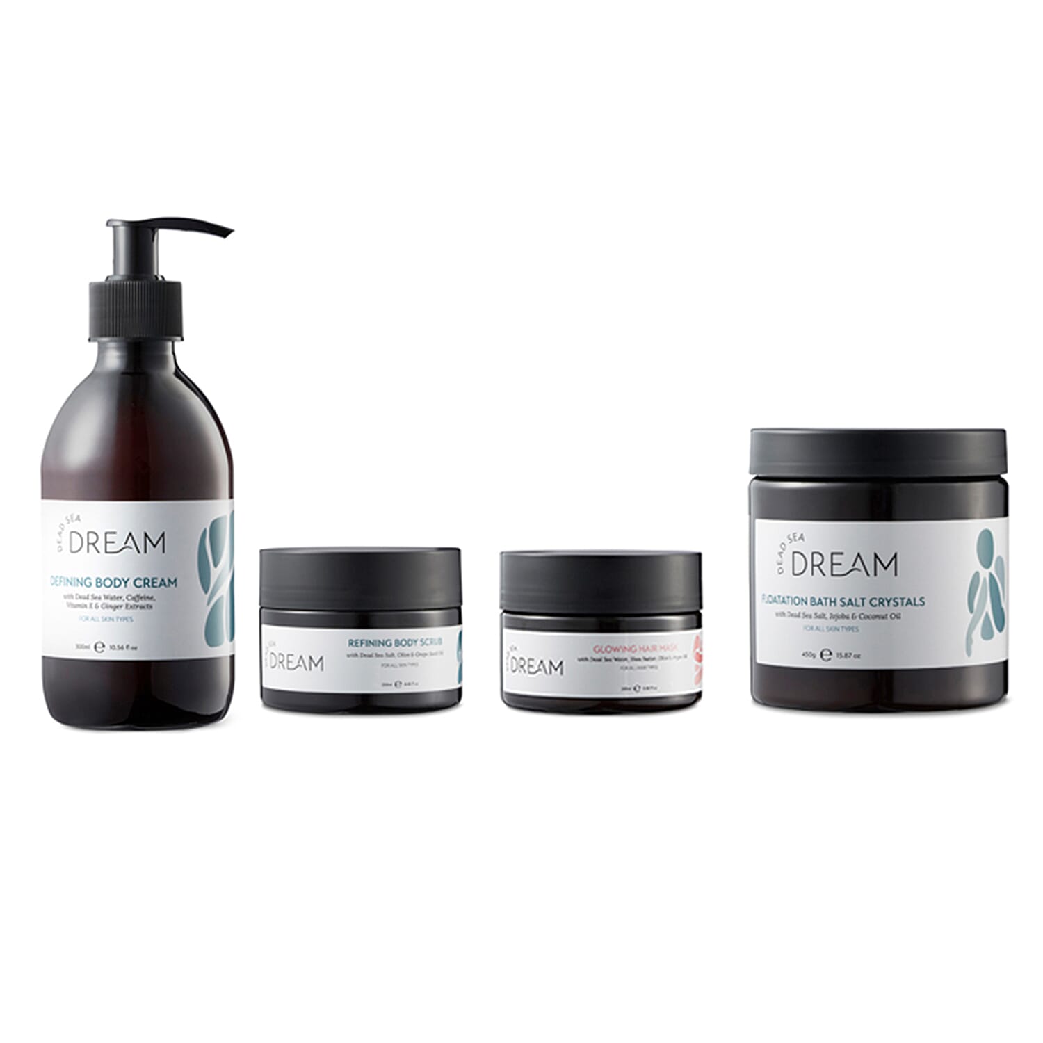 Dead Sea Dream Spa Gift Set â€“ Scrub, Bath Salts and Body Cream 221280992 0