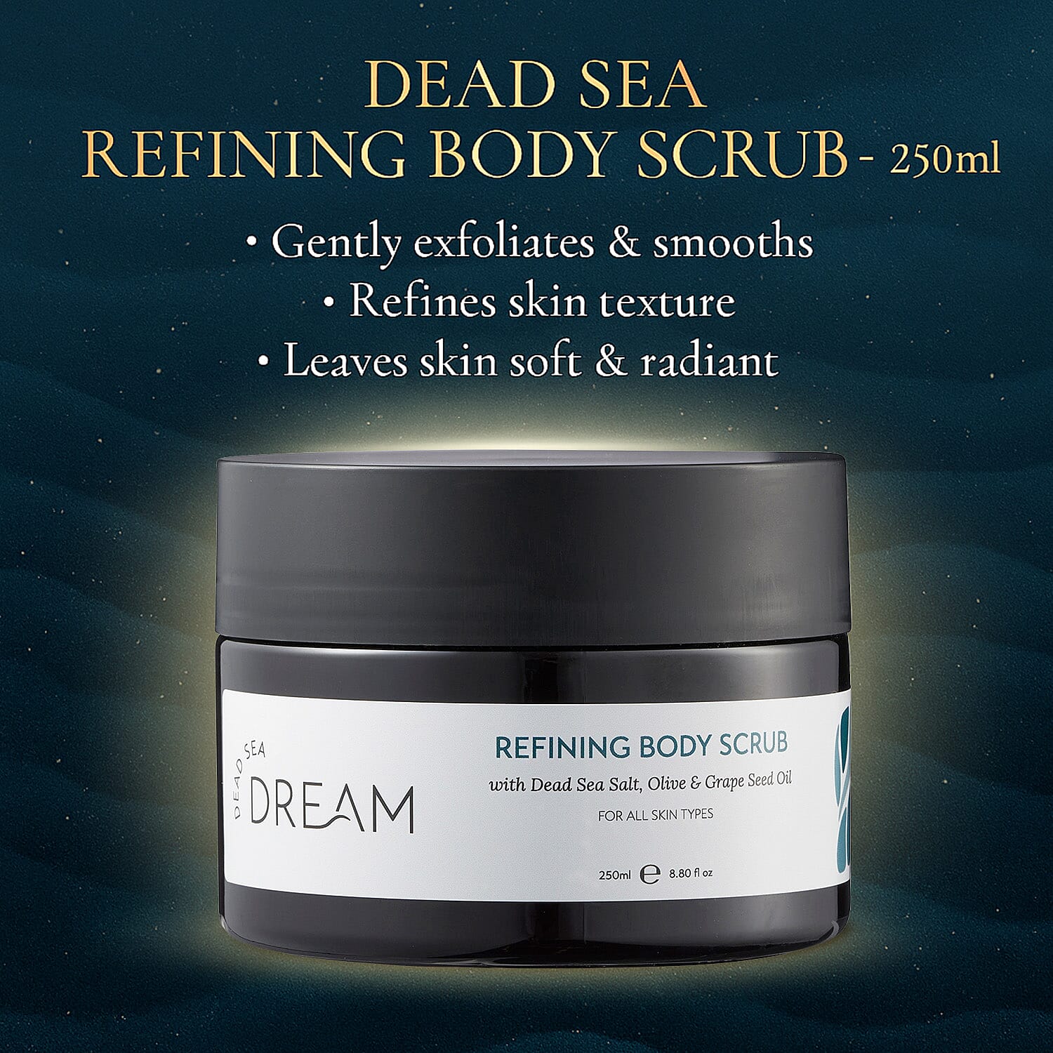 Dead Sea Dream Spa Gift Set â€“ Scrub, Bath Salts and Body Cream 221280992 3