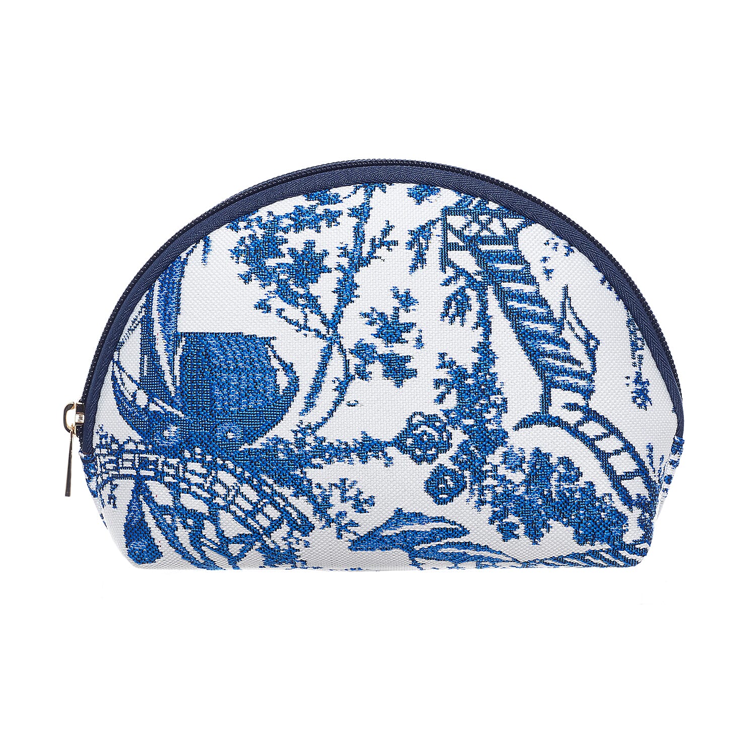 Signare Tapestry Christmas Gift Duo - Designer Inspired Chinoiserie Sling Bag Zip Coin Purse with Chinoserie Cosmetic Bag 221285222 2