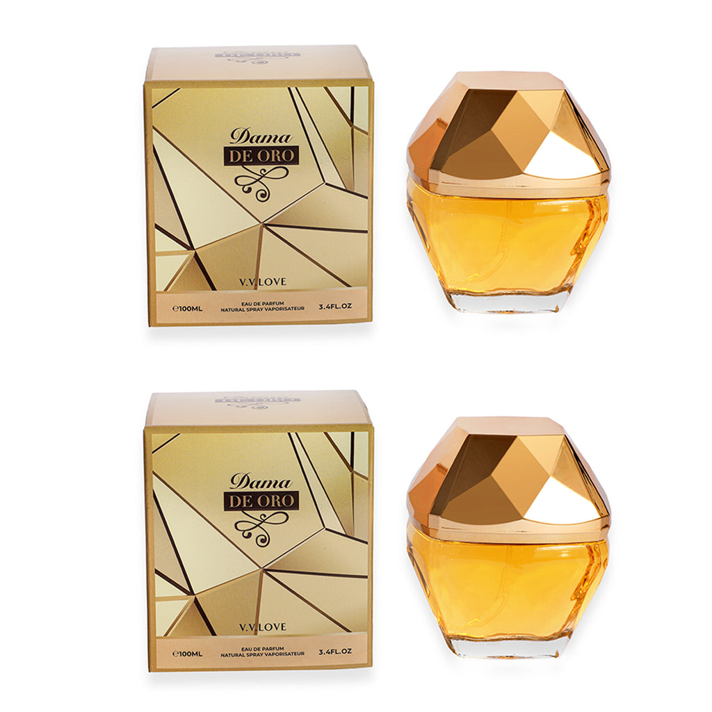 Set of 2- V.V. Love Dama DE ORO EDP - 100ml_221289693