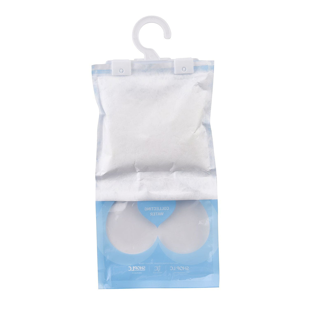 Set of 10 - HOMESMART Hanging Dehumidifier Bag (220gx10) - White &amp; Blue 221294384 4