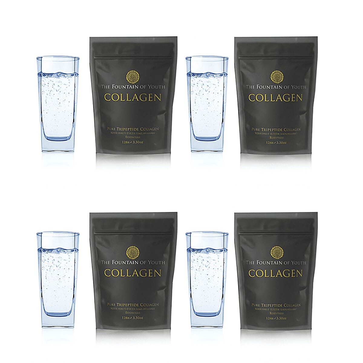 2 Packs of 100gm Fountain of Youth Lifestyle Pure Tripeptide Collagen 221294862 0