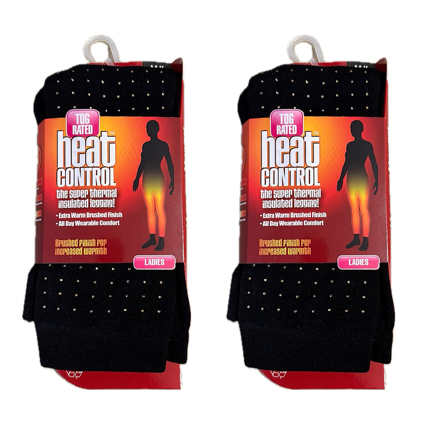 Pack of 2 Diamond Thermal Legging 221296389 1