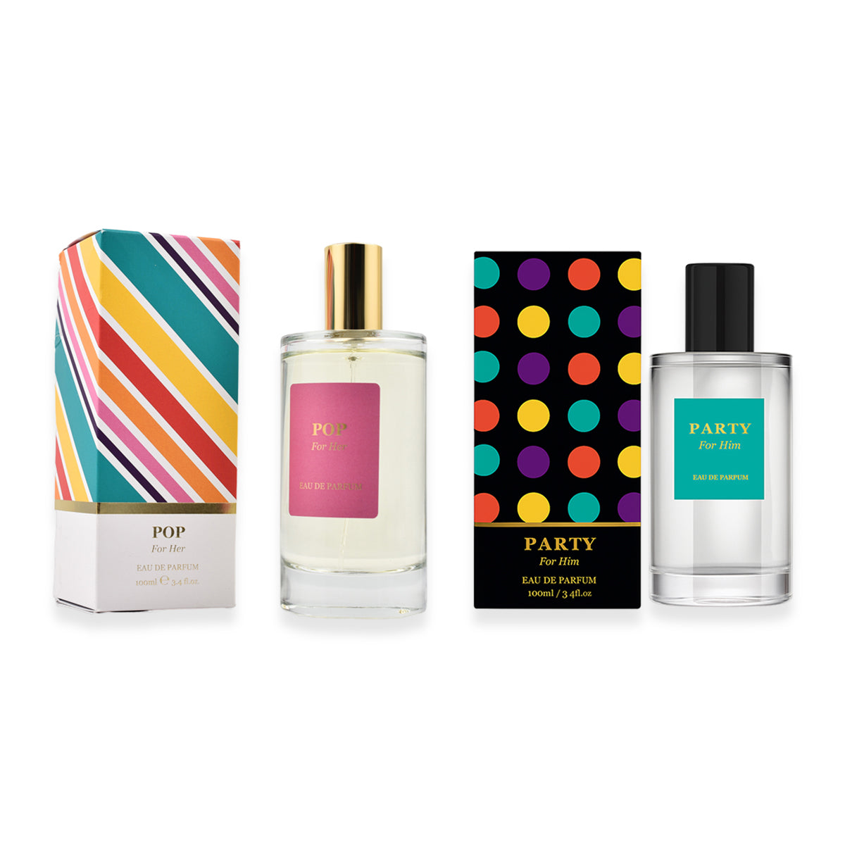 Set of 2 - Laurelle POP and Party EDP - 100ml 221297847 0