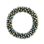 Bundle Deal  Designer Inspired Magic Colour Crystal Necklace, Earrings & Bracelet Set