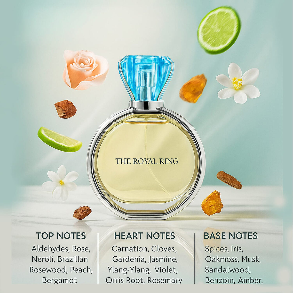 Mega Bundle Deal- Set of 2- Laurelle Royal and Gold Ring 80ml EDP 221301098 3