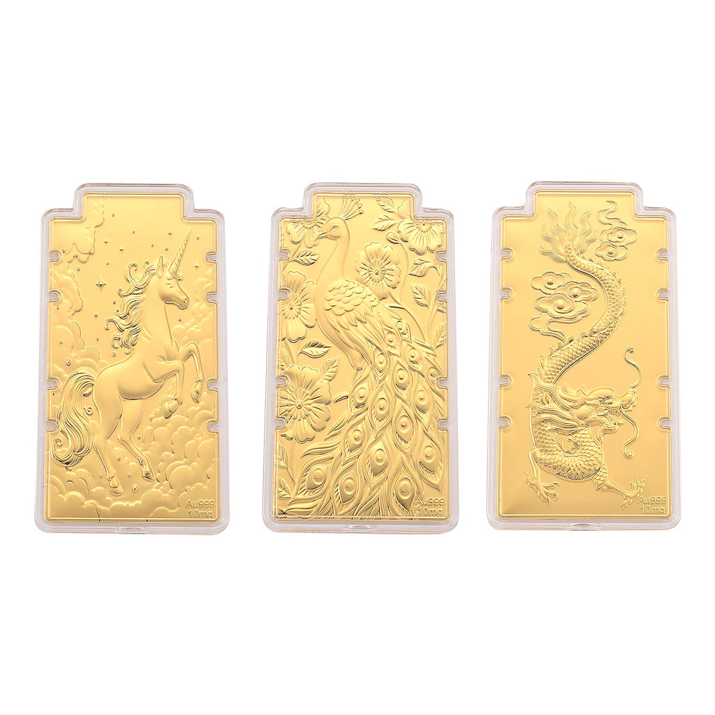Gold Foil Set of 3