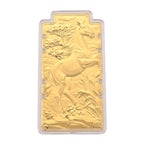 Set of 2- 24K gold foil