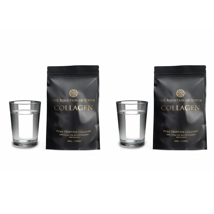 Set of 2 Fountain of Youth Lifestyle Pure Tripeptide Collagen (100g each) 221302402 1