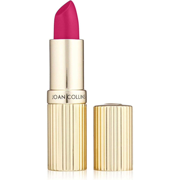 Joan Collins COMPACT DUO - Lipstick &amp; Powder - FONTAINE (Hot Pink) with FREE Nail Polish 221306593 2