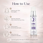 Set of 2 One Truth 818 Atomiser and Anti-Ageing Serum