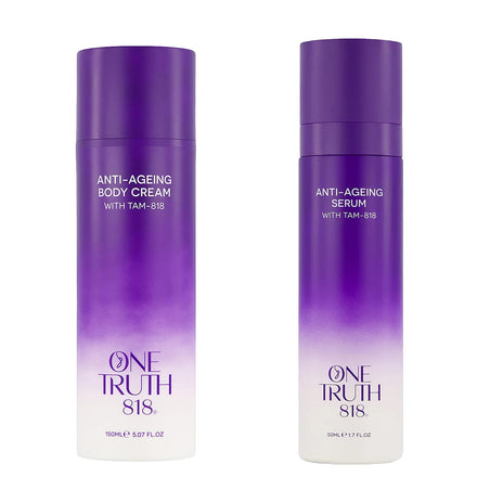 Set of 2 One Truth 818 Anti-Ageing Body Treatment and Anti-Ageing Serum 221306756 1