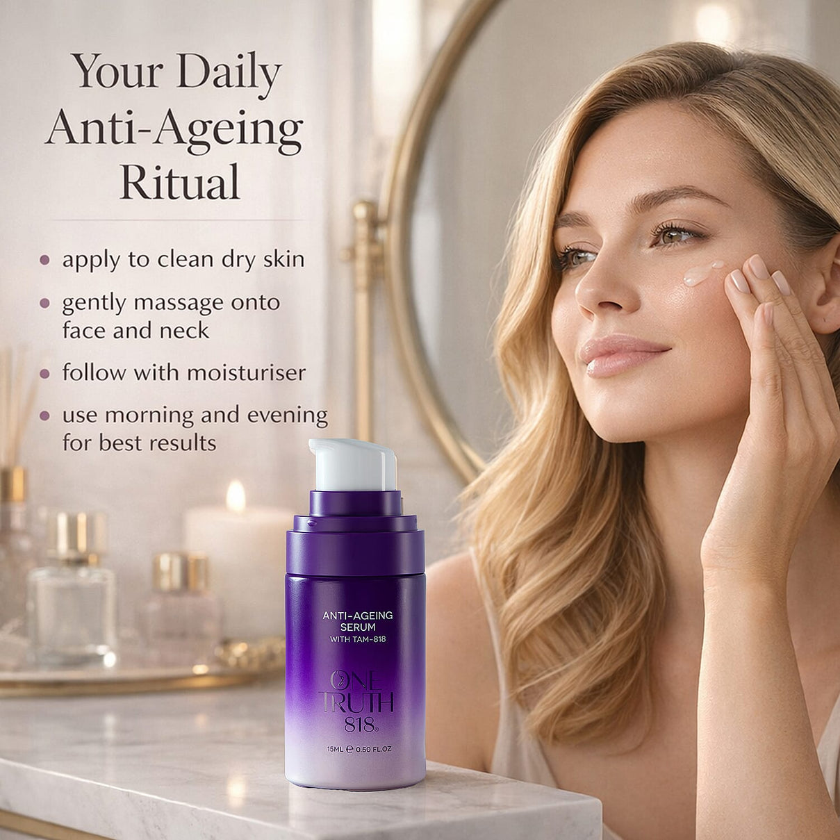 Set of 2 One Truth Atomiser and Anti Ageing Serum 221306788 6
