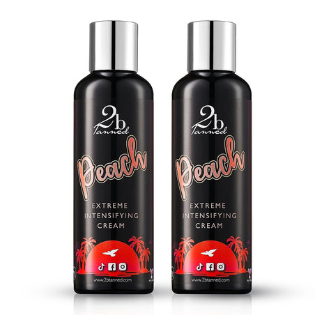 Set of 2 2bTanned Extreme Intensifying Cream â€“ Peach (200ml Each). 221309649 1