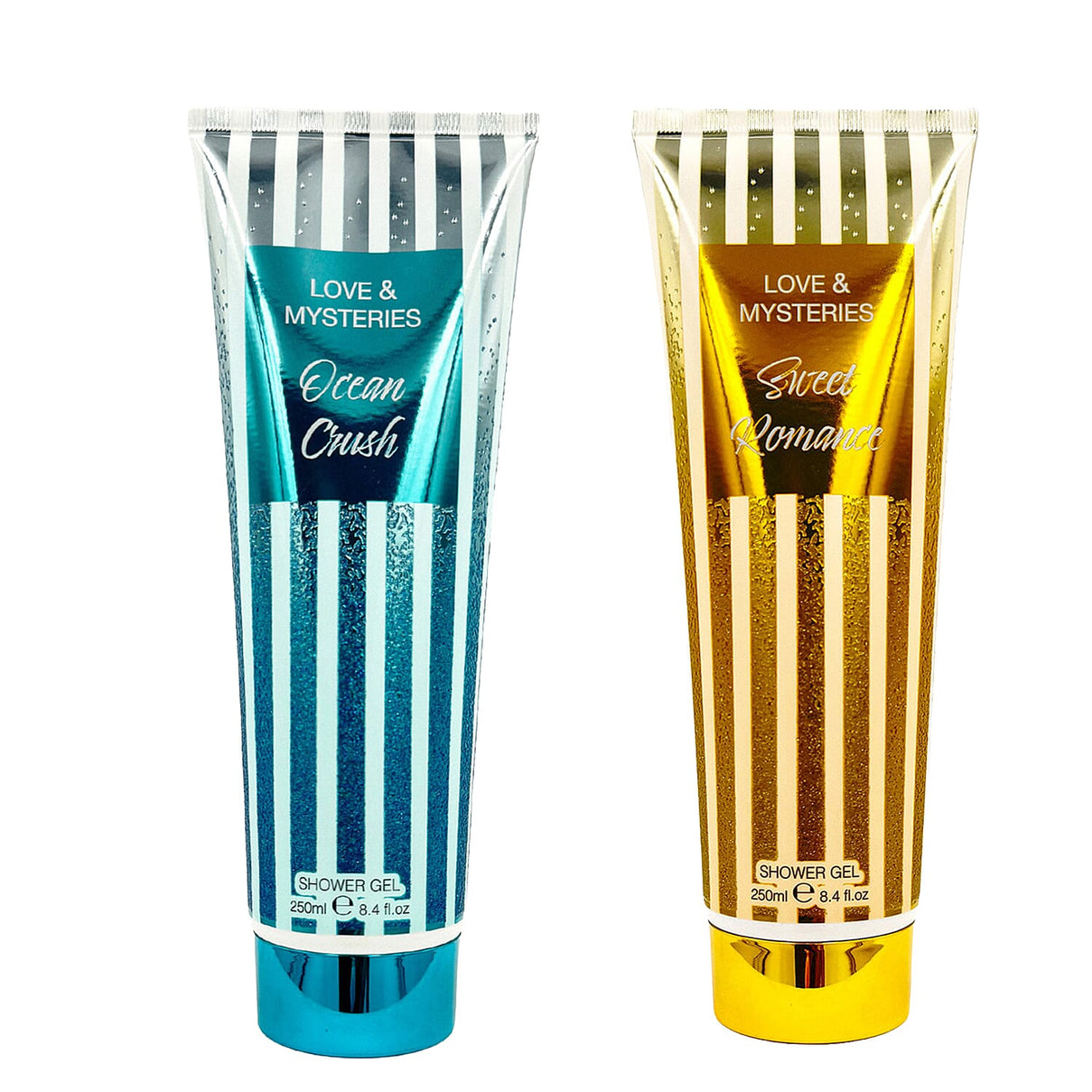 Set of 2 Laurelle Ocean Crush &amp; Sweet Romance Shower Gel 250ml (Body Wash | Coconut &amp; Vanilla) 221312160 0