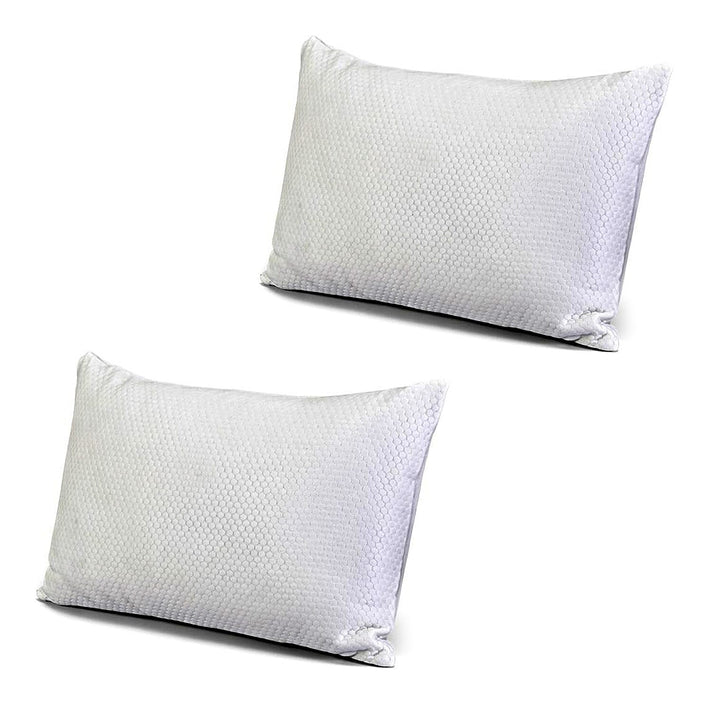 Set Of 2 LIVMORE Cooling Pillowcases With Zipper 221312509 1