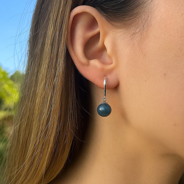 Set of 3 Natural Type A Olmec Jadeite Jade Drop Earrings, Bracelet and Necklace with Magnetic Clasp in Rhodium Overlay Sterling Silver 221312683 2