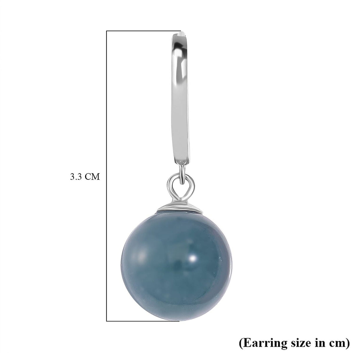 Set of 3 Natural Type A Olmec Jadeite Jade Drop Earrings, Bracelet and Necklace with Magnetic Clasp in Rhodium Overlay Sterling Silver 221312683 7