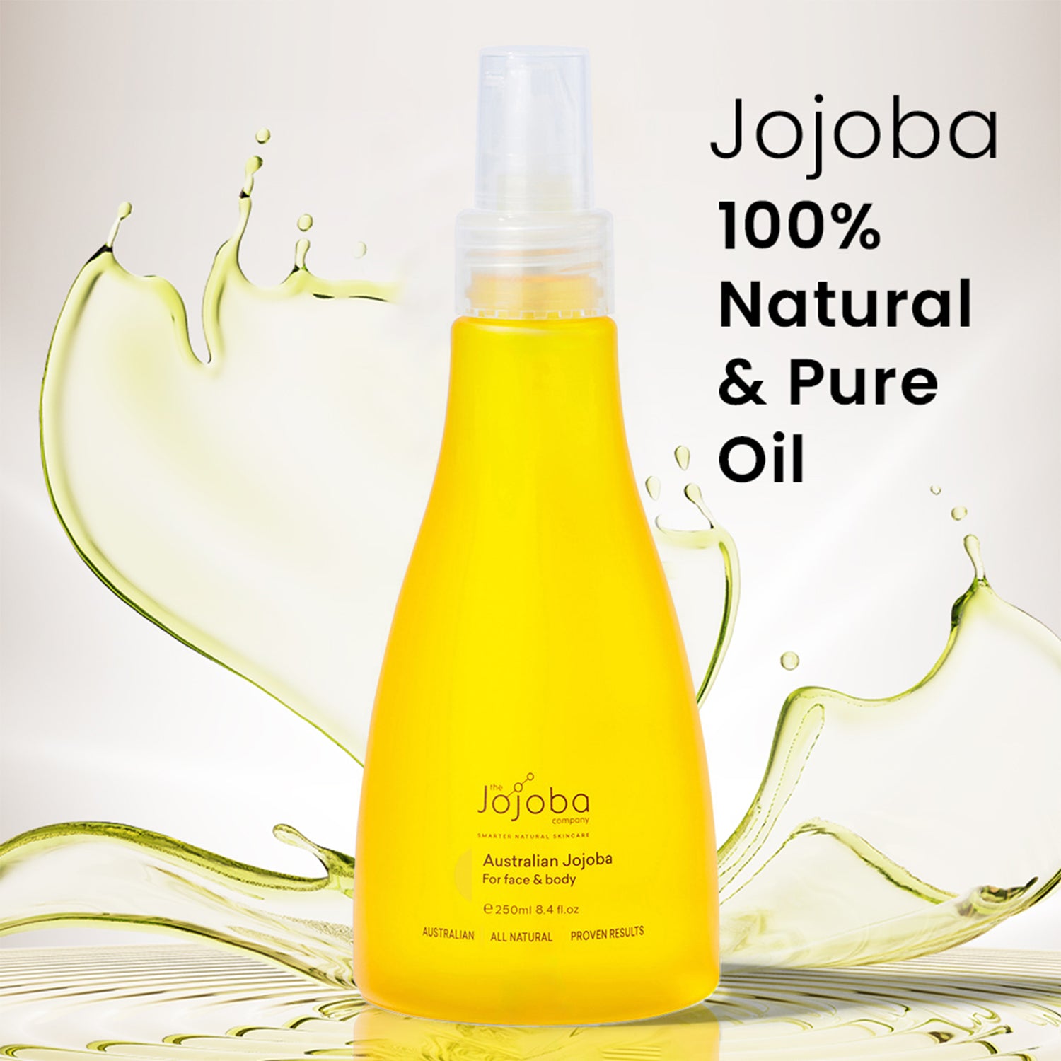 Set of 2 - 100% Natural Organic and Australian Jojoba Cold Pressed Oil (250ml each) 221317483 2