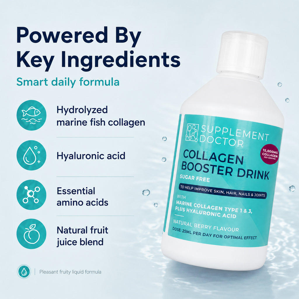 Beauty Gala Offer Only: Pack of 2 - Doctors Formula Marine Collagen Booster Drink 15,000mg - 500ml Each (1 LITRE SUPER SAVER BUNDLE)_221326241_2