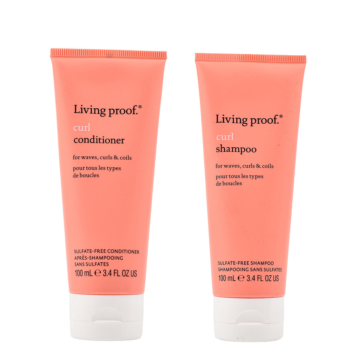 Set of 2 Living Proof Curl Shampoo &amp; Conditioner (100ml each) 221326362 0