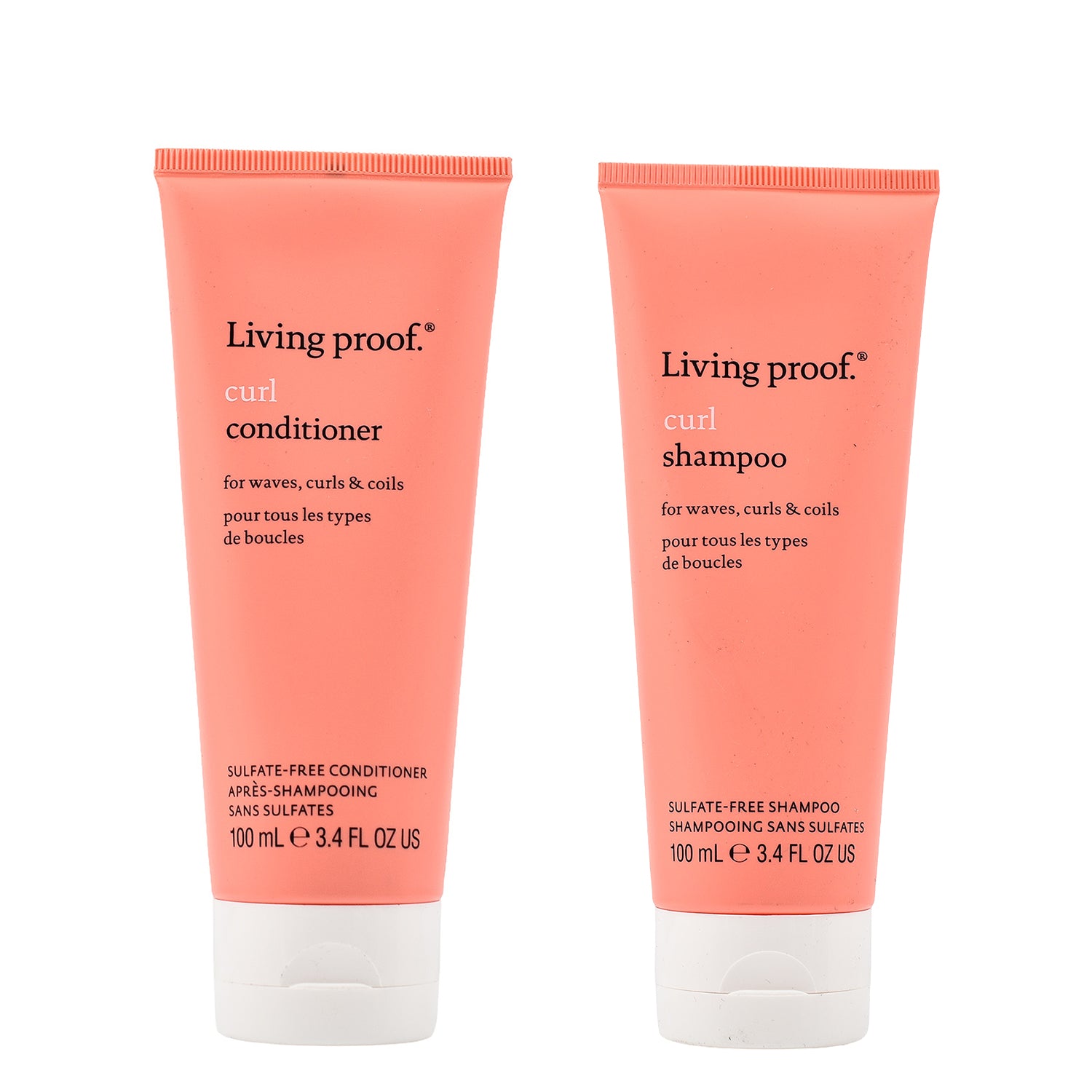 Set of 2 Living Proof Curl Shampoo &amp; Conditioner (100ml each) 221326362 0