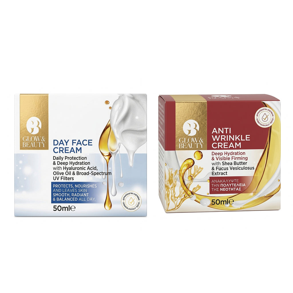 Glow & Beauty Day Face Cream With Olive Oil & Hyaluronic Acid - 50ml_221328831