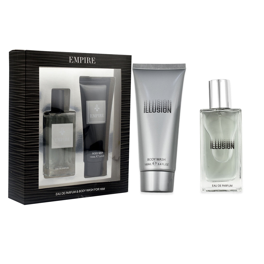 Pack of 2- Laurelle Empire,  Illusion EDP & Body Wash - 100ml each_221330835