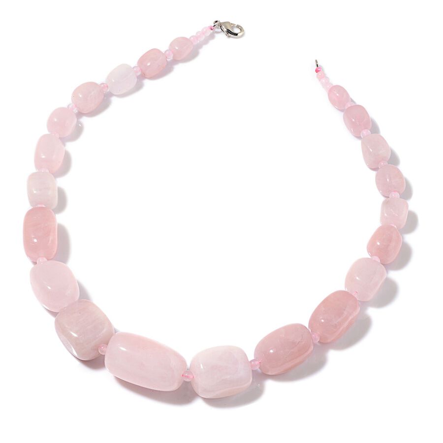 Rose Quartz Necklace (Size 20) 819.8 Ct 2229168 0