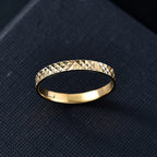 22K Yellow Gold Band Ring