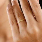 22K Yellow Gold Band Ring