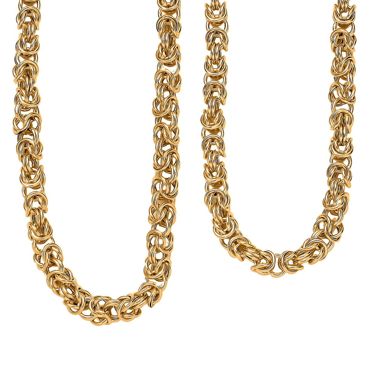 22K Yellow Gold Byzantine Necklace (Size - 20), Gold Wt. 12.74 Gms 8019440 0