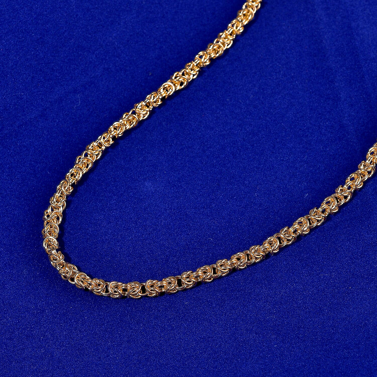 22K Yellow Gold Byzantine Necklace (Size - 20), Gold Wt. 12.74 Gms 8019440 2