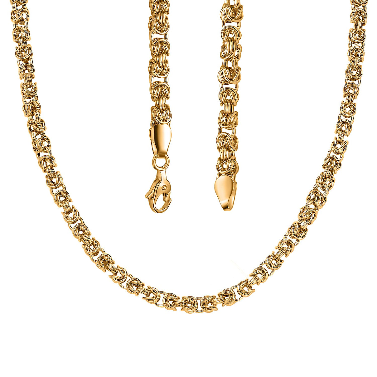 22K Yellow Gold Byzantine Necklace (Size - 20), Gold Wt. 12.74 Gms 8019440 5