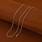 22K Yellow Gold Franco Necklace (Size - 20)