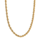 One Time Offer - 22K (91.6% Pure Gold) Yellow Gold Rope Necklace (Size - 20), Gold Wt. 4.42 Gms.