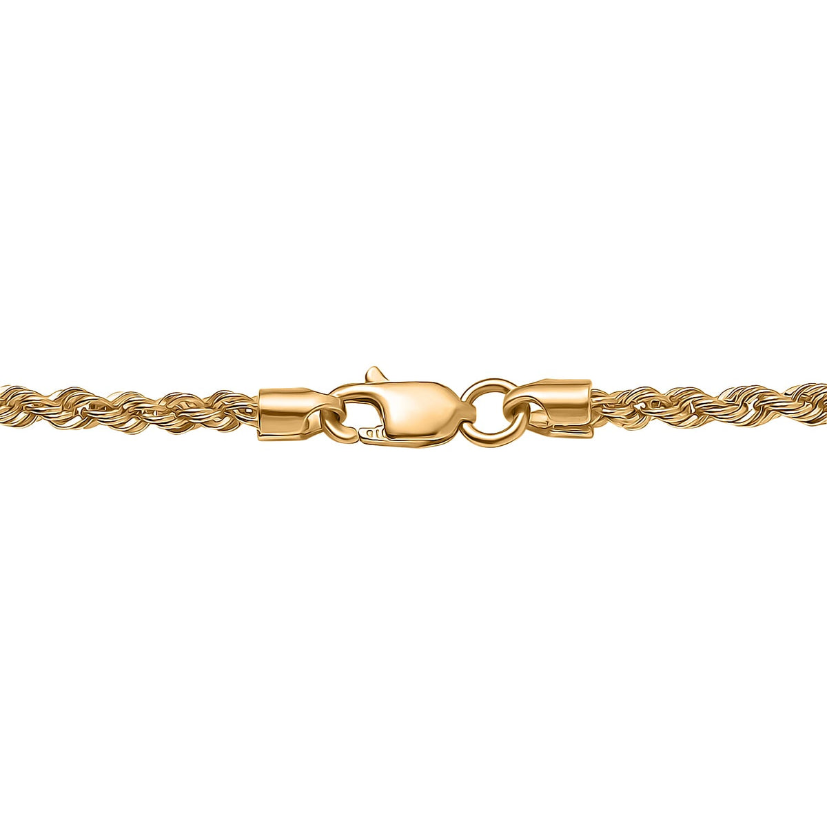 One Time Deal - 22K Yellow Gold (91.6 Purity) Rope Necklace (Size - 20) 7817299 5