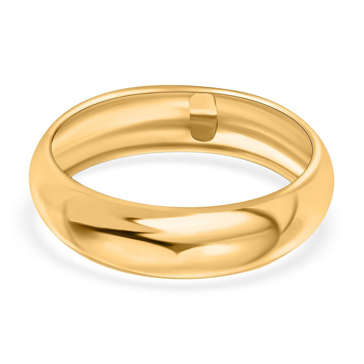 Royal Bali Collection 22K Yellow Gold Wedding Band Ring (91.66% Purity) 7860977 1