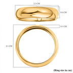 Brand New Arrival - Royal Bali Doorbuster Deal - 22K Yellow Gold Band Ring (91.66% Purity)