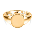 JCK Vegas Mega Closeout - 22K Yellow Gold SIGNET Ring (91.6% Gold Purity)