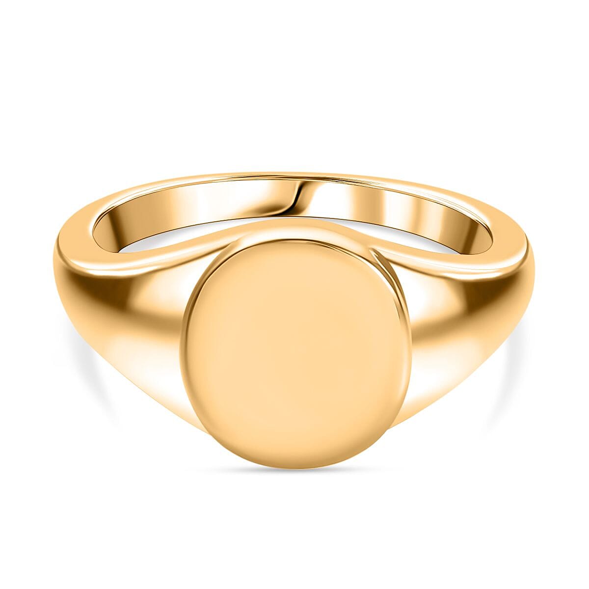 JCK Vegas Mega Closeout - 22K Yellow Gold Signet Ring (91.6% Gold Purity) 7852342 0