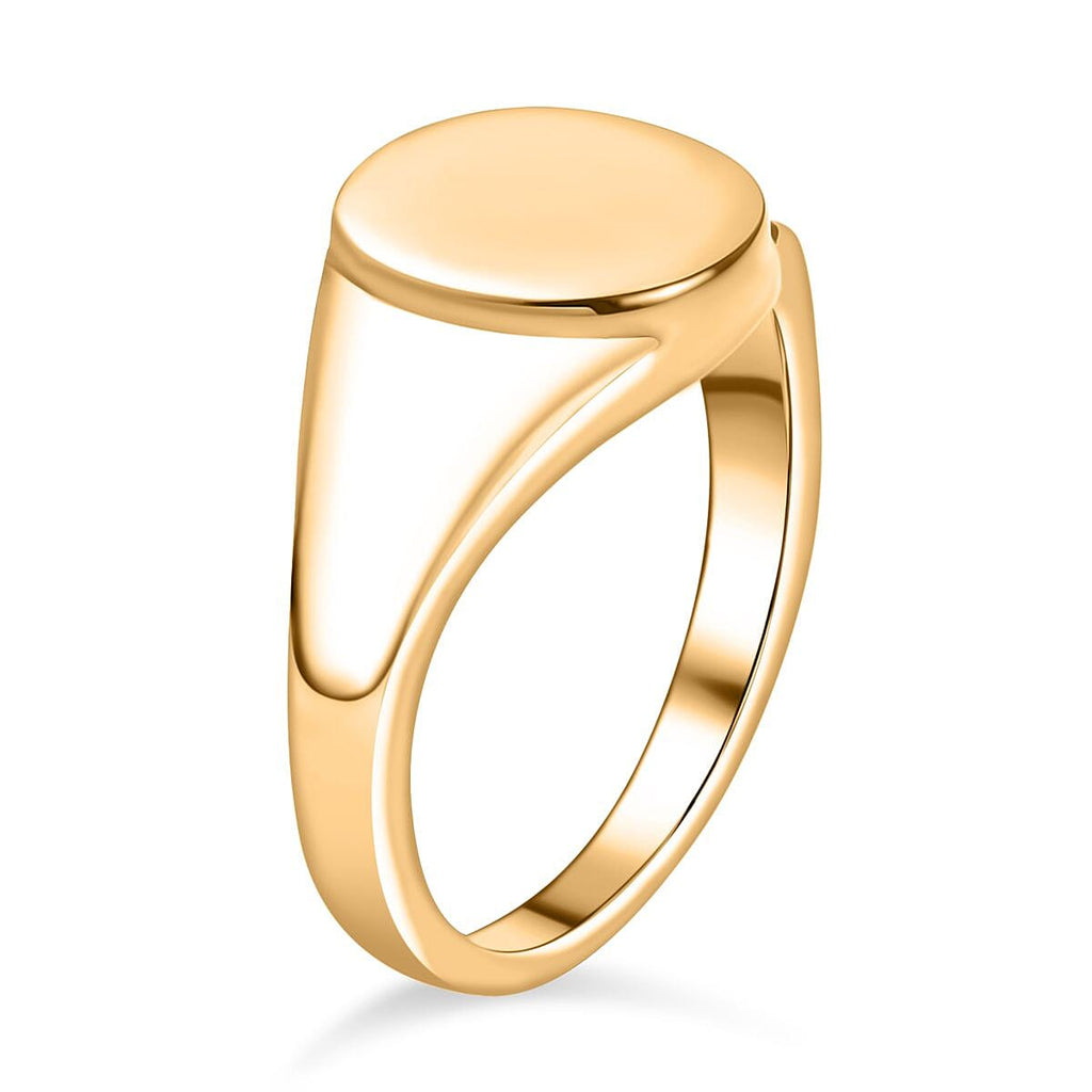 JCK Vegas Mega Closeout - 22K Yellow Gold SIGNET Ring (91.6% Gold Purity)
