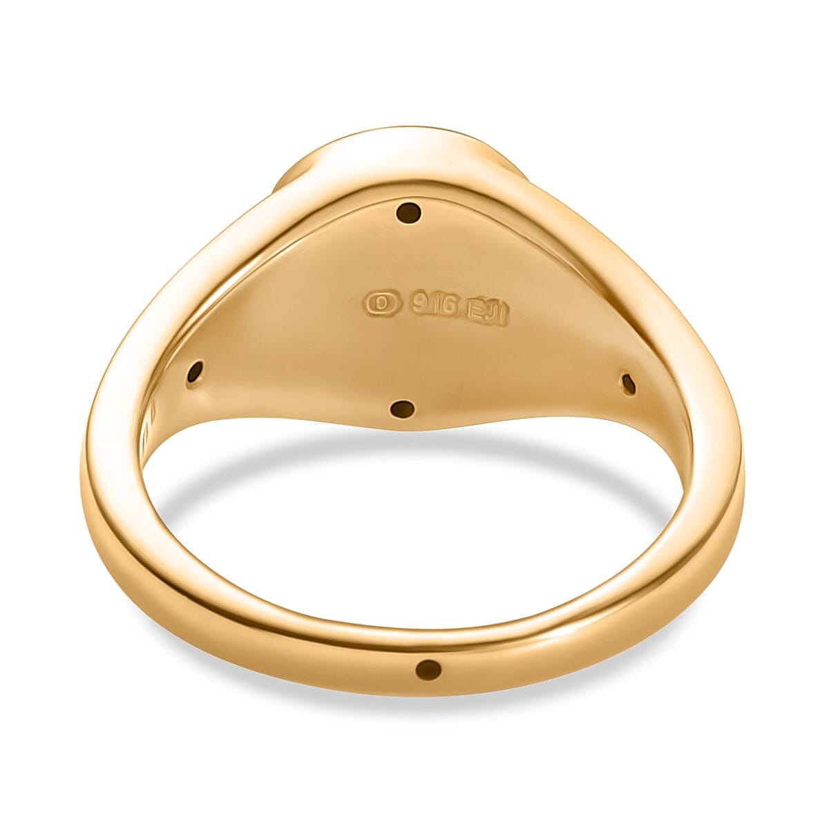 JCK Vegas Mega Closeout - 22K Yellow Gold Signet Ring (91.6% Gold Purity) 7852342 4