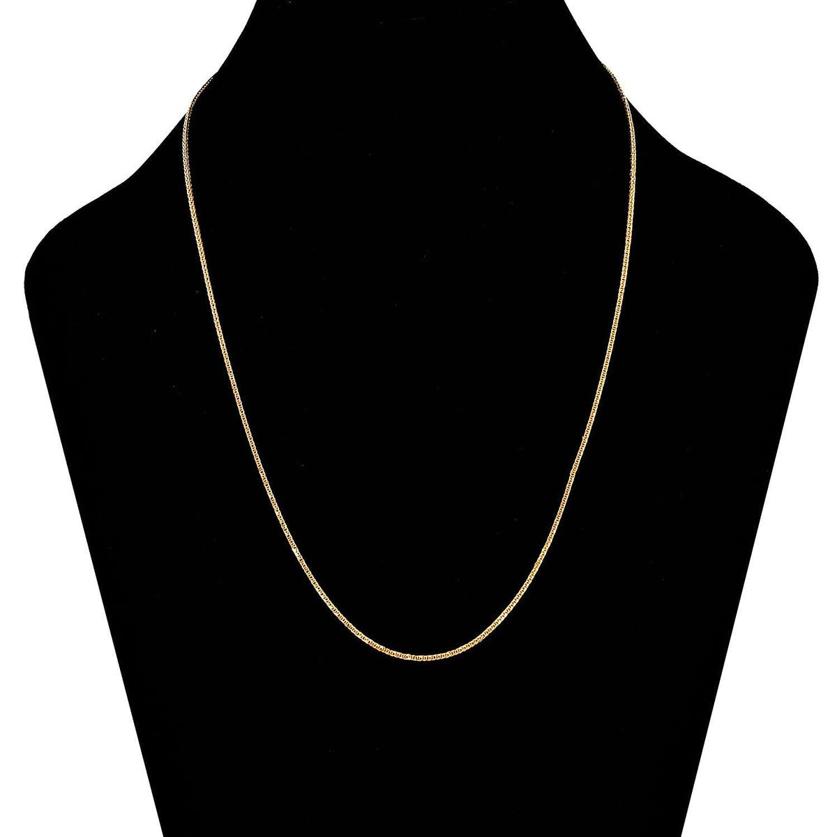 22K Yellow Gold Spiga Necklace (Size - 20) 7748057 5