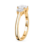 22K Yellow Gold   White Diamond  Ring 0.00 ct,  Gold Wt. 3.61 Gms  0.001  Ct.