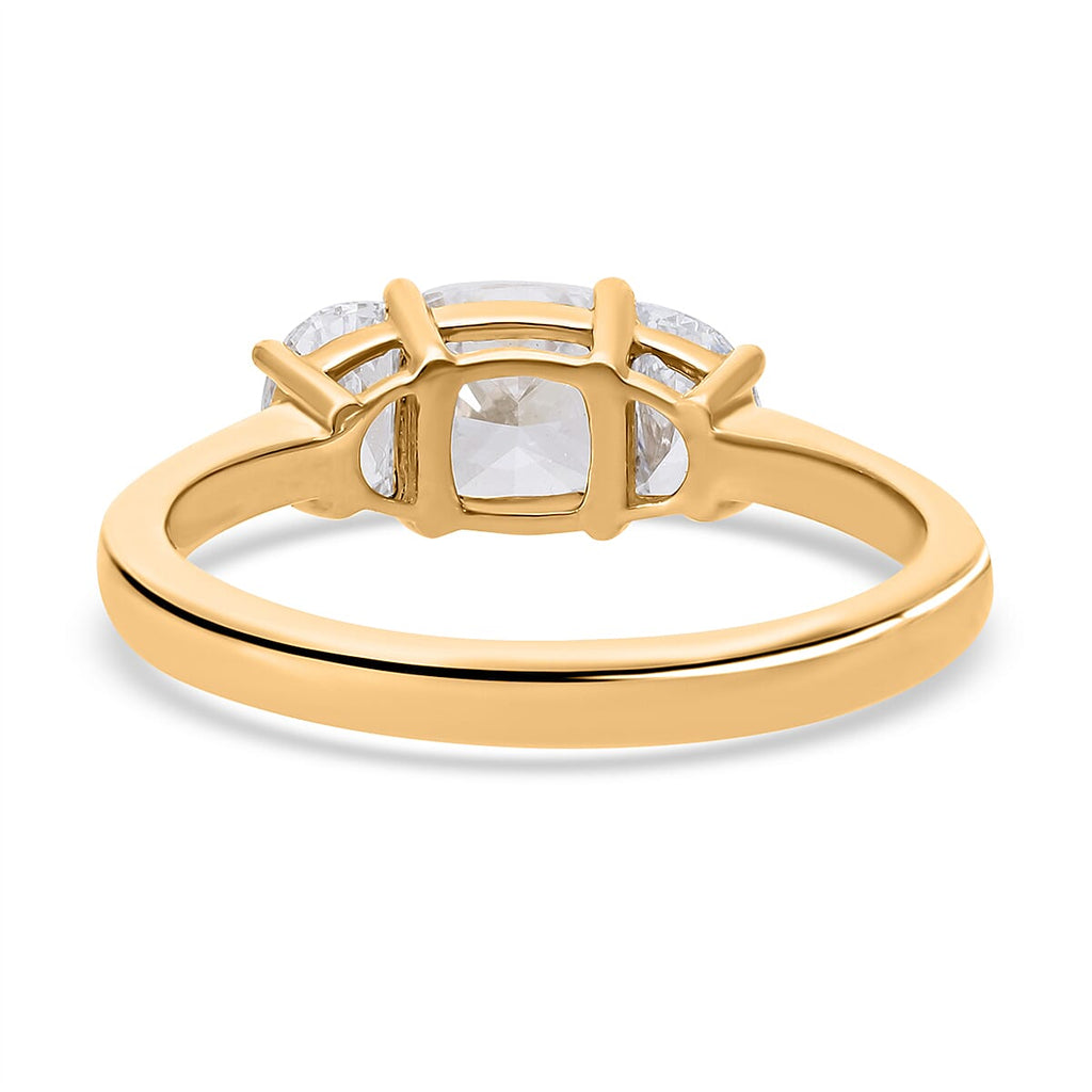22K Yellow Gold   White Diamond  Ring 0.00 ct,  Gold Wt. 3.61 Gms  0.001  Ct.