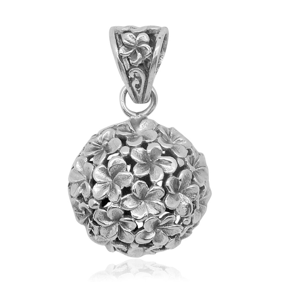 Royal Bali Collection Sterling Silver Floral Pendant, Silver Wt. 4.25 Gms. 2344115 0